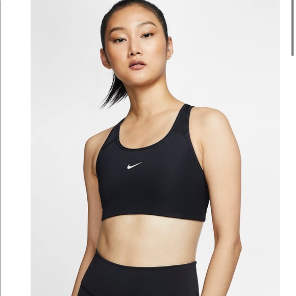 Nike Women’s Dri-FIT Swoosh Medium-Support 1-Piece Pad Sports Bra size XS - Picture 1 of 2